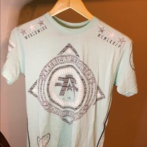 Men’s American fighter short sleeve t-shirt. Small